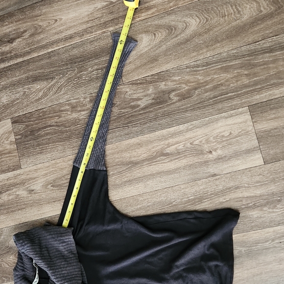 Michael Stars Cowl Neck Grey Sweater One Size - Picture 8 of 9